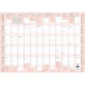 2026 Collins A3 Designer Wall Planner Unlaminated