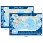 Lcbf World Map Poster 740mm X 500mm