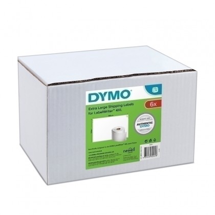Dymo Labelwriter Shipping Labels 104 X 159mm Roll Pk/6