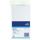 Envelopes E13 White Seal-easi Non-window 92 X 165mm Pk/100