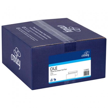 Envelopes Dle White Seal-easi Non-window 114 X 225mm Bx/500
