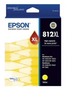Epson 812xl Ink Cartridge Yellow