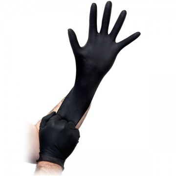 Esko High-five Disposable Glove Nitrile Super Strength Powder-free Small Bx/100