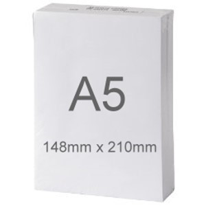 A5 Copy Paper 80gsm White Ream/500