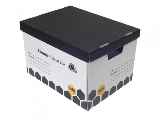 Marbig Strong Archive Box 400 X 305 X 260mm Each