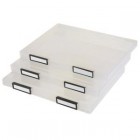 Marbig 22001 Clear Plastic File Case