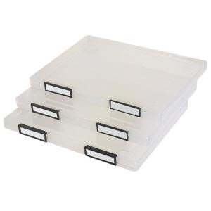 Marbig 22001 Clear Plastic File Case