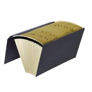 Concertina File Limp Cover A-z/months Blue