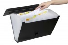 Marbig Expanding File Polypropylene 26 Pocket Foolscap Black