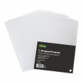 A4 L-shaped Pockets Heavy Duty Clear Pk/12