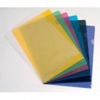 A4 L-shaped Pockets Heavy Duty Assorted Colours Pk/12