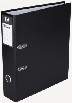 Fm Radofile Lever Arch File A4 Black