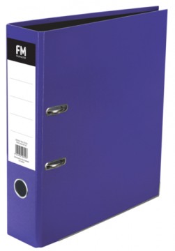 Lever Arch File Foolscap Passion Purple