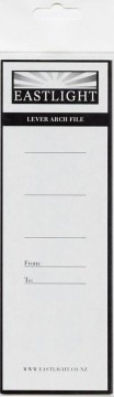 Lever Arch Spine Labels Pkt/10