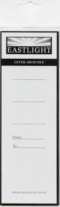 Lever Arch Spine Labels Pkt/10