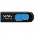 64gb Usb 3.2 Flash Drive Adata Uv128 Black/blue