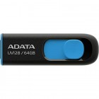 64gb Usb 3.2 Flash Drive Adata Uv128 Black/blue
