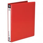 A4/2/26 Pvc Insert Cover Ringbinder Red