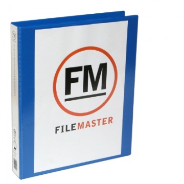 A4/3/26 Pvc Overlay Ringbinder Blue