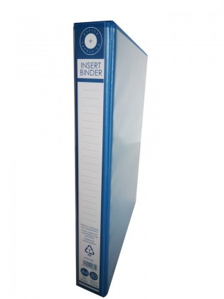 A4/4/25 Pvc Overlay Ringbinder Light Blue