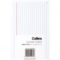 System Cards Ruled 6x4 Feint 152 X 102mm White Pk/100
