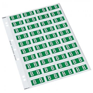 Codafile Label Alpha B 25mm 1 Sheet