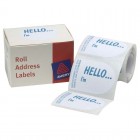 Avery Dispenser Box Labels Hello I'm 58 X 43mm Bx/100