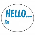 Avery Dispenser Box Labels Hello I'm 58 X 43mm Bx/100