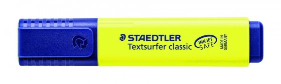 Staedtler Textsurfer Classic Highlighter Chisel Tip Yellow