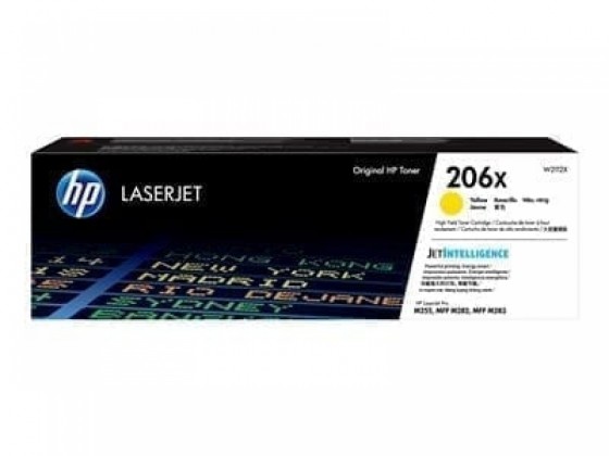 Hp #206a Toner Yellow