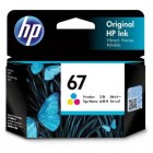 Hp #67 Tri Colour Ink