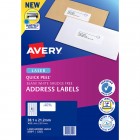 Avery Laser Labels L7651 38.1 X 21.2mm 65/sheet Pk/25