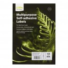 Multipurpose Labels A4 99.1mm X 67.7mm Self-adhesive 8/sheet 100 Sheets