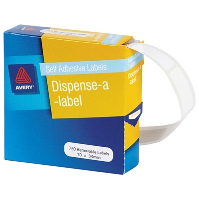 Avery Dispenser Box Labels 10x34