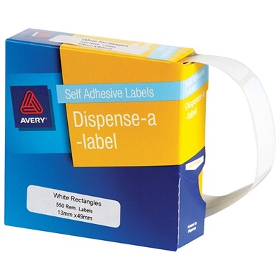 Avery Dispenser Box Labels 13x49