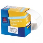 Avery Dispenser Box Labels 24x38 Dmr2438w White Pk/380
