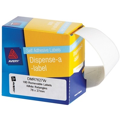 Avery Dispenser Box Labels 76x27