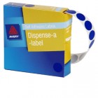 Avery Dispenser Box 14mm Blue Dots Pk/1050