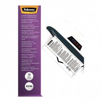 Fellowes Laminator Cleaning & Carrier Sheets A4 Pk/10