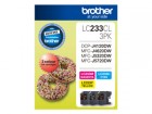 Brother Lc233 Colour 3pk Ink