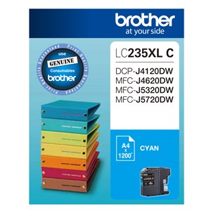 Brother Lc235xl Cyan Ink