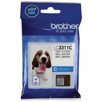 Brother Lc3311 Cyan Ink