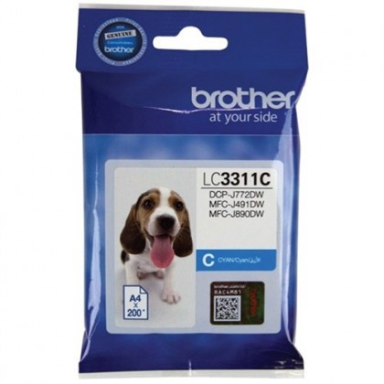 Brother Lc3311 Cyan Ink