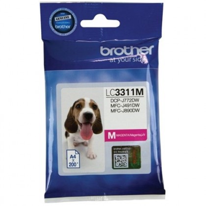 Brother Lc3311 Magenta Ink
