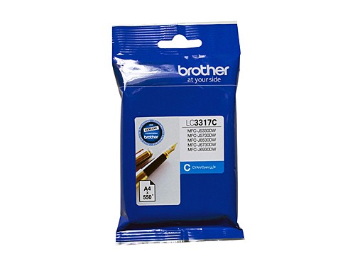 Brother Lc3317 Cyan Ink Oem