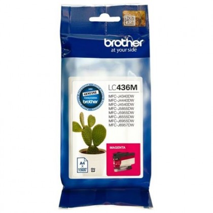 Brother Lc436xl Magenta Ink Oem