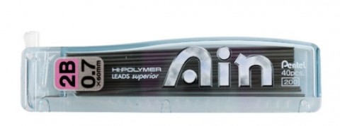 Pentel Mechanical Pencil Lead Refills 2b 0.7mm Pk/40