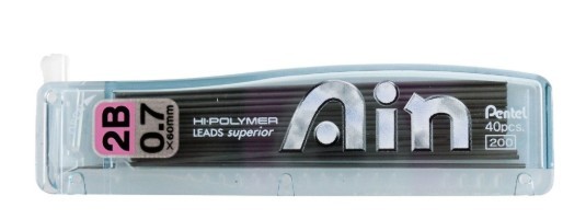 Pentel Mechanical Pencil Lead Refills 2b 0.7mm Pk/40