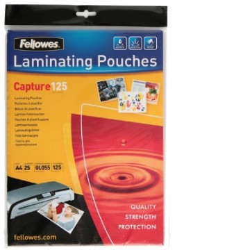 A4 125 Micron Laminating Pouches Pk/25