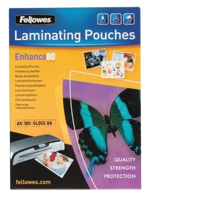 A5 80 Micron Laminating Pouches Pk100